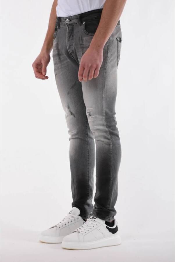 John Richmond Skinny Jeans Grijs Heren