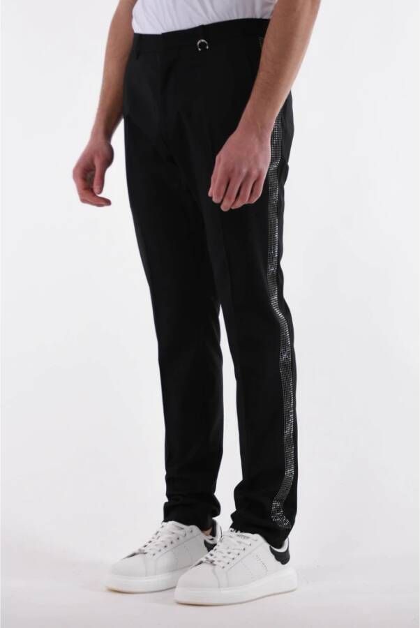 John Richmond Slim-fit broek Zwart Heren