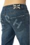 John Richmond Slim-Fit Jeans met Distressed Details Blauw Heren - Thumbnail 3