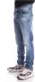 John Richmond Slim-Fit Logo Jeans Blauw Heren - Thumbnail 5