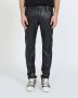 John Richmond Slim-Fit Kunstleren Broek Zwart Heren - Thumbnail 2