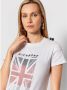 John Richmond Bianco Regular Fit T-Shirt White Dames - Thumbnail 2