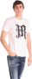 John Richmond Heren Katoenen T-Shirt Stijlvol en Comfortabel White Heren - Thumbnail 2