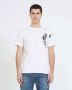 John Richmond Grafische Print T-shirt voor Heren White Heren - Thumbnail 2