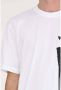 John Richmond Chrish T-shirt met logo-afdrukken Wit Heren - Thumbnail 4