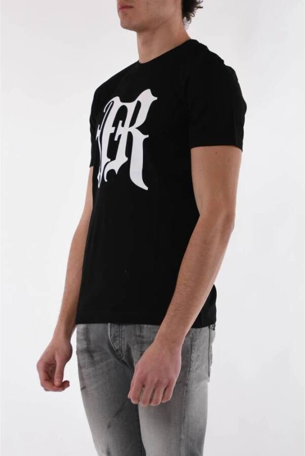 John Richmond T-Shirts Zwart Heren