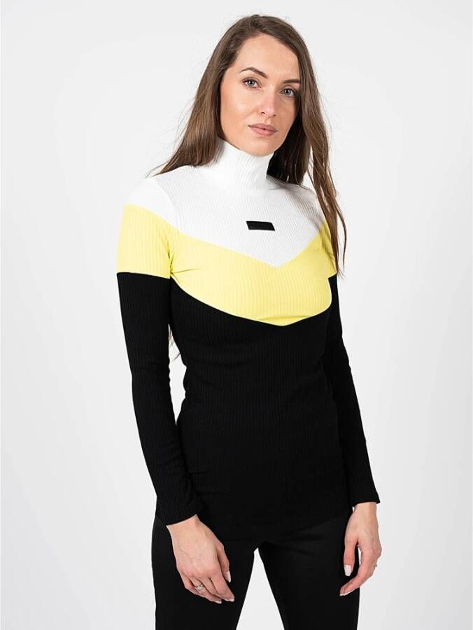 John Richmond Geribbelde Richmond Sporttrui Zwart Dames