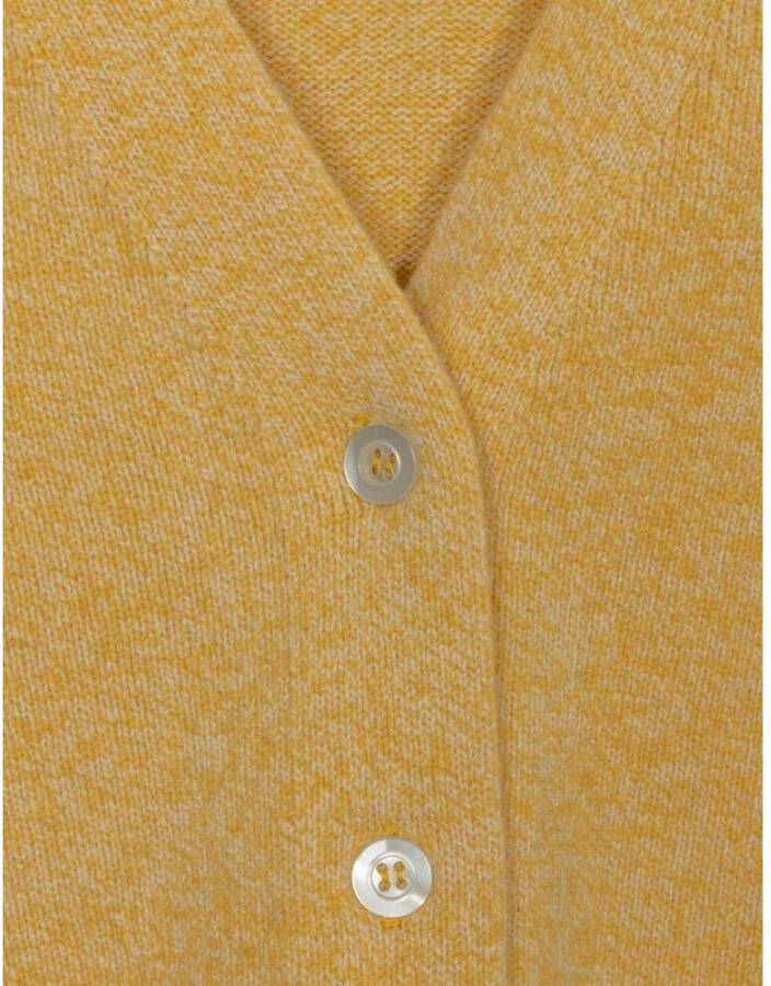 John Smedley Cardigan Geel Dames