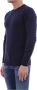 John Smedley Blauwe Merinowol Pullover Sweater Blue Heren - Thumbnail 4