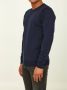 John Smedley Blauwe Merinowol Pullover Sweater Blue Heren - Thumbnail 2