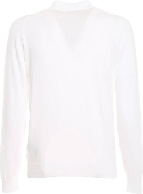 John Smedley T-Shirts Wit Heren