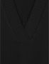 John Smedley Oversized Jersey met Wikkel Silhouet Zwart Dames - Thumbnail 2
