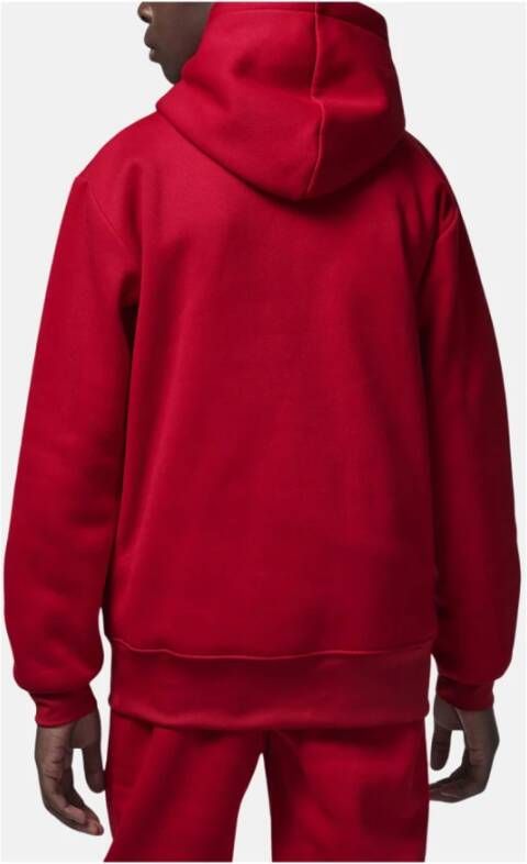 Jordan Rode hoodie met groot Jumpman-logo Rood Heren