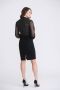 Joseph Ribkoff Jurk 204344 275 Zwart Dames - Thumbnail 2