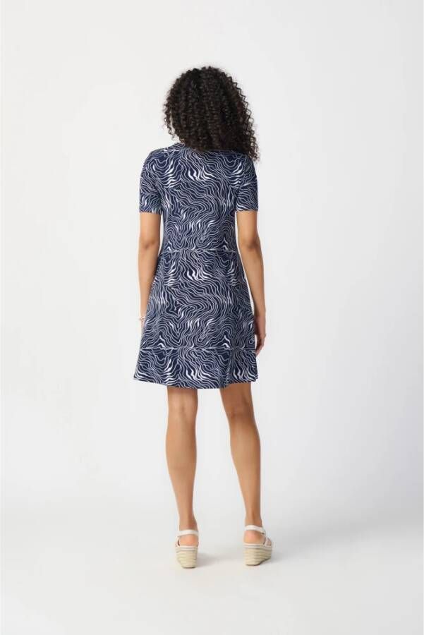 Joseph Ribkoff Stijlvolle Jurk 241293 Blue Dames