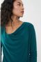Joseph Ribkoff 2230493914 Blouse Stijlvol en Trendy Groen Dames - Thumbnail 2