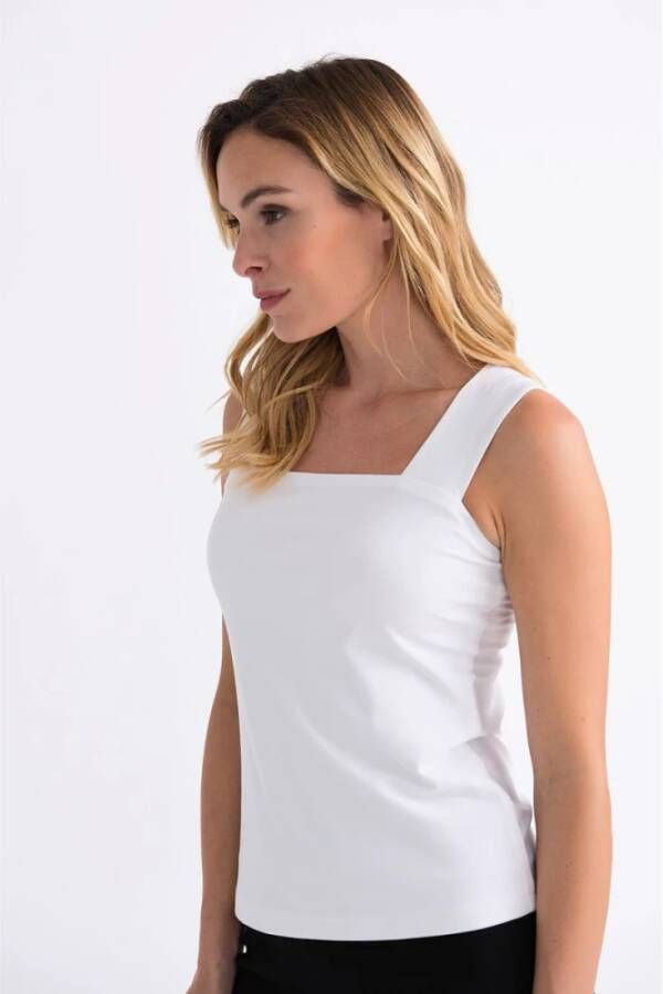 Joseph Ribkoff Elegante Witte Top Wit Dames