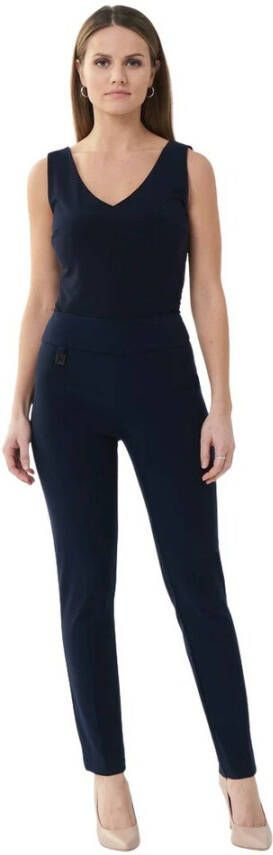 Joseph Ribkoff Blauwe en groene broek Blauw Dames