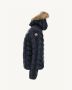 Jott Luxe Bontgevoerde Hoodie Jas Prestige Collectie Blue Heren - Thumbnail 2