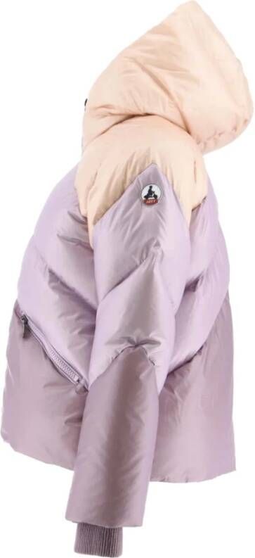 Jott Stellar Hood Donsjas Paars Dames