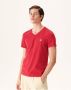 Jott Biologisch Katoenen Basic T-shirt Rode Collectie Rood Heren - Thumbnail 2