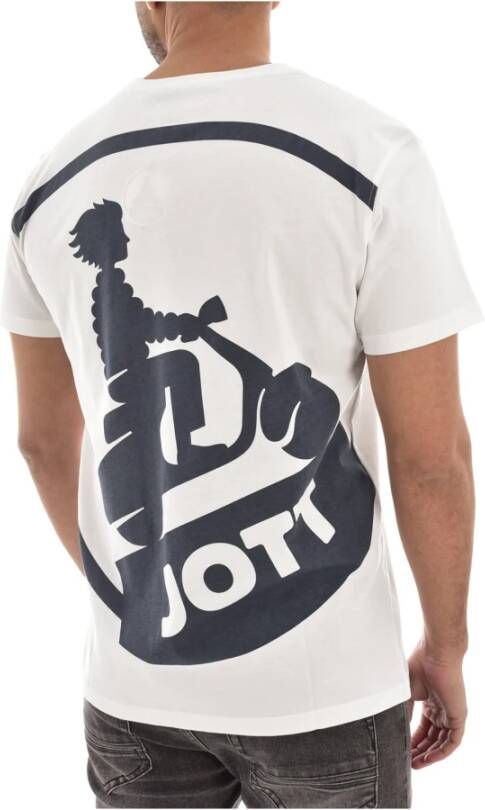 Jott Short Sleeve Shirts Wit Heren