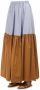 Jucca Wijd uitlopende popeline rok met elastische taille Purple Dames - Thumbnail 2