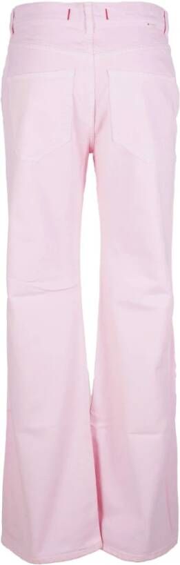 Jucca Straight Jeans Roze Dames