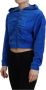 Juicy Couture Blauwe Hoodie met Ritssluiting Blauw Dames - Thumbnail 2