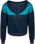 Juicy Couture Loszittend Hoodie Trainingsshirt Blauw Dames - Thumbnail 2