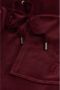 Juicy Couture Burgundy Del Ray Classic Velour Broek Rood Dames - Thumbnail 2