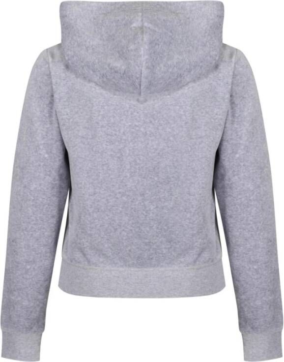Juicy Couture Capuchon Classic Velour Robertson Grijs Dames