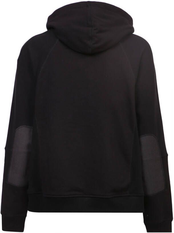Junya Watanabe Patta-print hoodie Zwart Heren