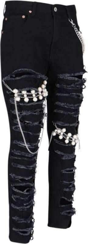 Junya Watanabe Skinny Jeans Zwart Dames