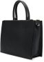 Just Cavalli Zwarte Rechthoekige Handtas met Gouden Inscriptie Black Dames - Thumbnail 2