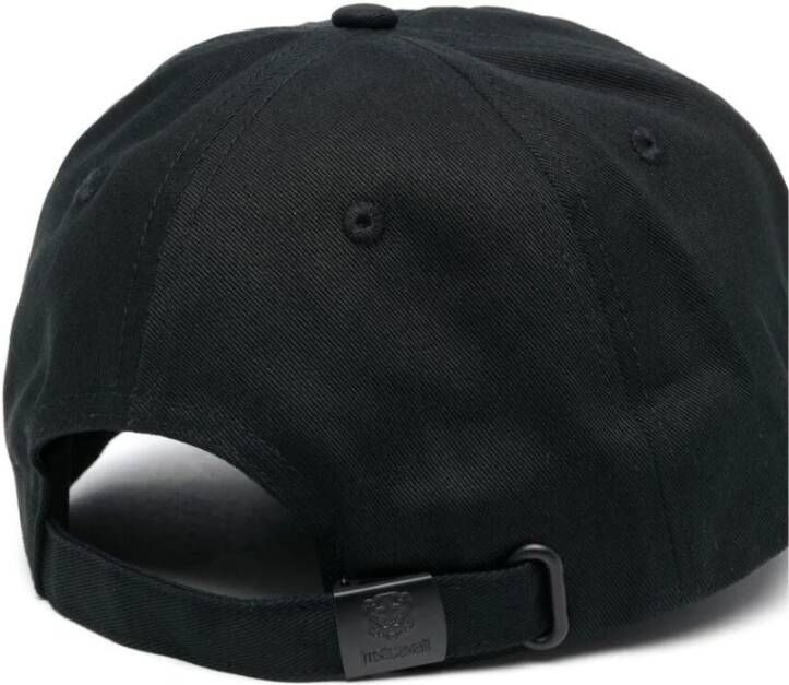 Just Cavalli Cap Logo Embroidery 3D Up Zwart Heren