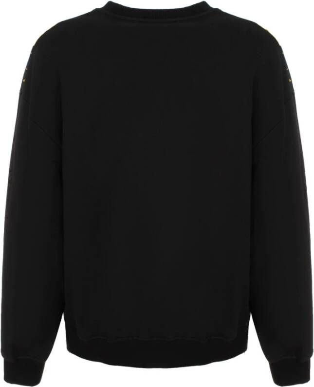 Just Cavalli Hoodie Sweatshirt Zwart Heren