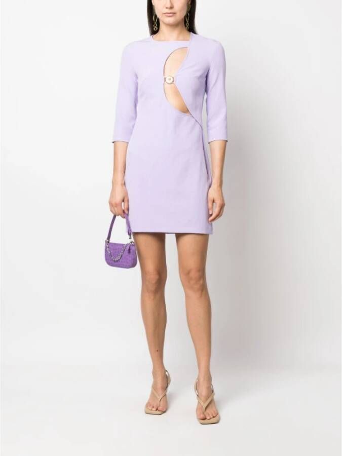 Just Cavalli Luxe Lila Jurk voor Dames Paars Dames