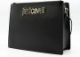 Just Cavalli Zwarte Rechthoekige Handtas met Gouden Inscriptie Black Dames - Thumbnail 7
