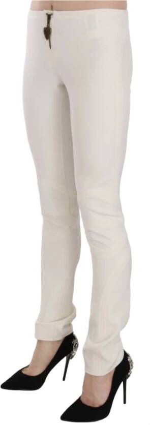 Just Cavalli Skinny Trousers Wit Dames
