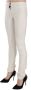 Just Cavalli White Mid Waist Skinny Dress Trousers Pants Wit Dames - Thumbnail 2