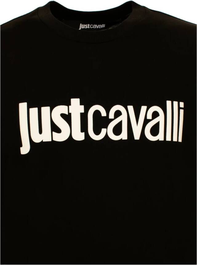 Just Cavalli Stijlvolle Cavalli T-shirt Zwart Heren