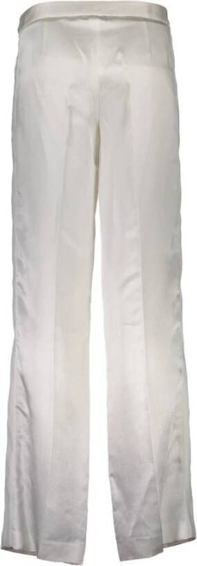 Just Cavalli Straight Trousers Wit Dames
