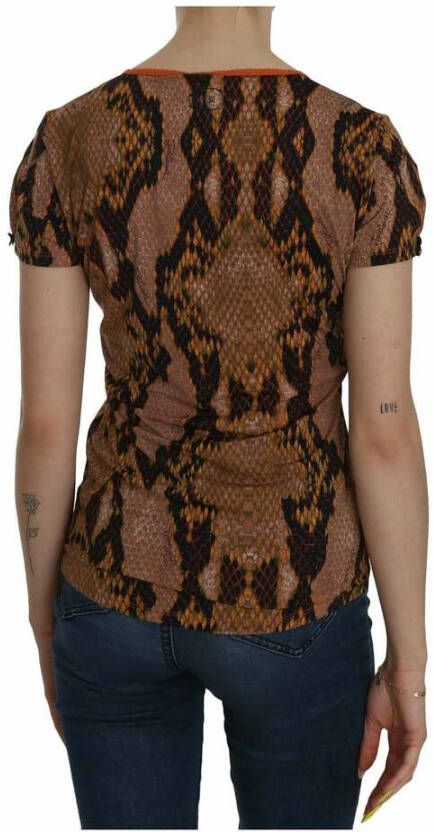 Just Cavalli T-Shirts Bruin Dames