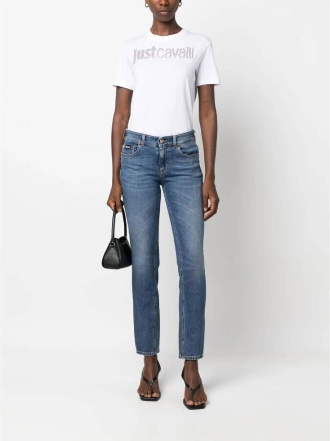 Just Cavalli T-Shirts Wit Dames