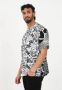 Just Cavalli Wit Katoenen T-shirt met All Over Print White Heren - Thumbnail 2