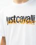 Just Cavalli Witte T-shirts & Polos voor Heren White Heren - Thumbnail 3