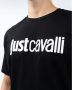 Roberto Cavalli Zwarte T-shirt en Polo Collectie Black Heren - Thumbnail 2