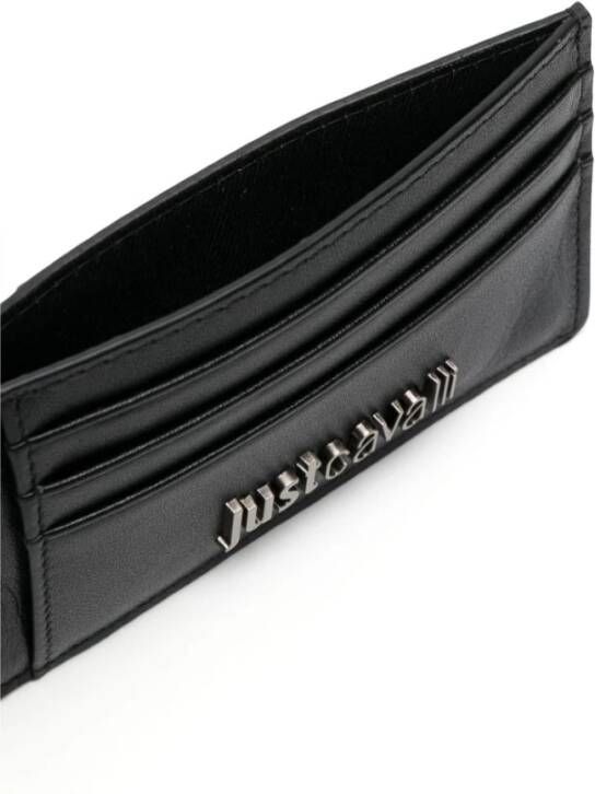 Just Cavalli Zwarte Portemonnees ***cv Zwart Heren