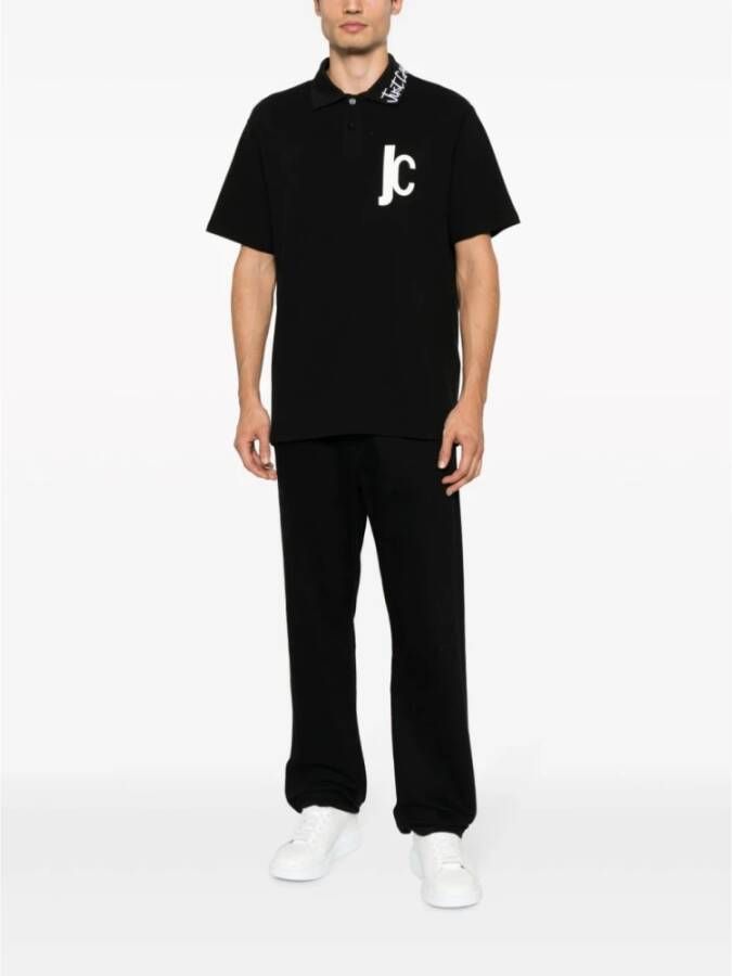 Just Cavalli Zwarte T-shirts en Polos ***cv Zwart Heren